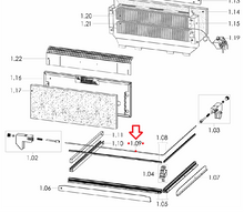 Load image into Gallery viewer, Minipack-Torre FM75 Teflon Coated Sealing Blade KR010001
