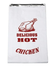 Lade das Bild in den Galerie-Viewer, LARGE FLAT FOIL CHICKEN BAGS (200x250x360mm) (500's)
