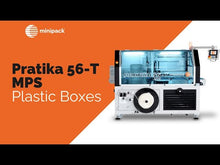 Charger et lire la vidéo dans la visionneuse de la Galerie, MINIPACK-TORRE PRATIKA 56-T AUTOMATIC SHRINK WRAPPING MACHINE
