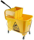 24L Industrial Mop Bucket with Wringer