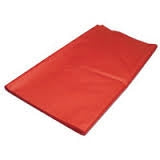 Red Tissue Paper 500 x 750mm 18gsm