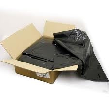 Black Refuse Sack 140 gauge 457x725x850mm (18x29x34in) 200 per box