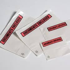Document Enclosed Wallets Ptd DL 225 X 125mm 1000/box